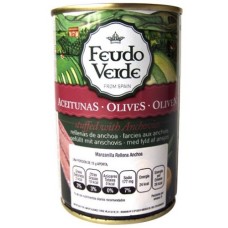 ACEITUNAS VERDES R DE ANCHOA FEUDO VERDE 314 GRS