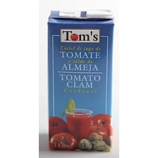 CLAMATO TOMATE Y ALMEJA TOM´ S 1000 ML