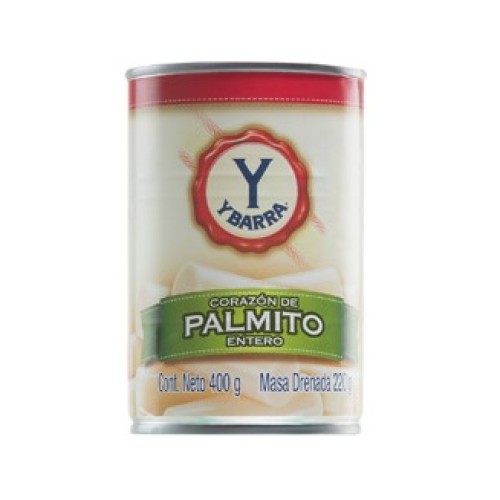 CORAZON DE PALMITO YBARRA 400 GRS