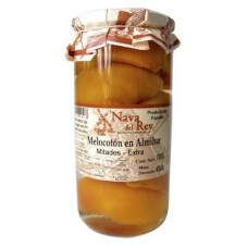 MELOCOTON MITADES EN ALMIBAR NAVA DEL REY 700 GRS