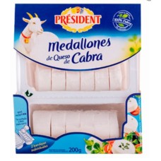 QUESO DE CABRA NATURAL PRESIDENT 200 GRS