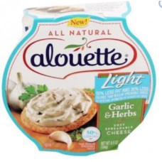 QUESO LIGHT ALOUETTE AJO Y HIERBAS 184 GRS