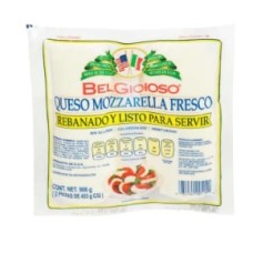 QUESO MOZZARELLA BELGIOIOSO 453 GRS