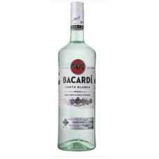 RON BACARDI BLANCO 980 ML