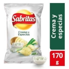 SABRITAS CREMA Y ESPECIAS 170 GRS