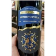 VINO TINTO PRIMITIVO PUGLIA PAVONI SECOLO 750 ML VINO TINTO PRIMITIVO PUGLIA PAVONI SECOLO 750 ML