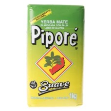 YERBA MATE SUAVE CON PALO PIPORE 1 KG