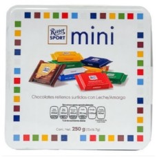 CAJA DE CHOCOLATE MINI RITTER 250 GRS