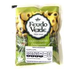 ACEITUNA FEUDO VERDE FRASCO S/H 240 GRS