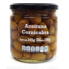 ACEITUNA LOSADA CORNICABRA CON HUESO 345 GRS