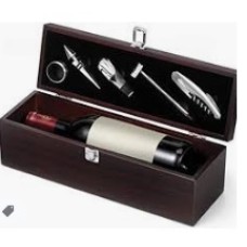 CAJA PARA VINO CON ACCESORIOS PZA CAJA PARA VINO CON ACCESORIOS PZA