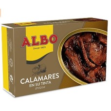 CALAMARES EN SU TINTA (TROZOS) ALBO 112 GRS