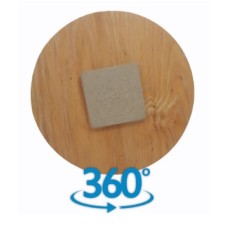 CENTRO DE MESA GIRATORIO DE MADERA PZA CENTRO DE MESA GIRATORIO DE MADERA PZA
