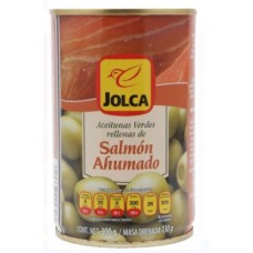ACEITUNA RELLENA DE SALMON JOLCA 500 GRS