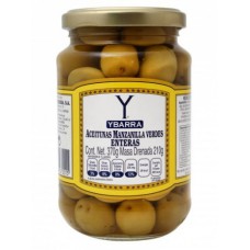 ACEITUNA YBARRA CON HUESO 370 GRS