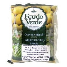 ACEITUNAS FEUDO VERDE C/H 170 GRS