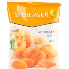 CHABACANOS SECOS (APRICOTS) SEEBERGER 200 GRS