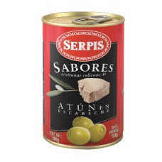 ACEITUNAS RELLENAS DE ATUN SERPIS 300 GRS