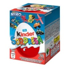 CHOCOLATE KINDER SORPRESA 20 GRS